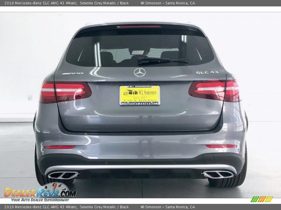 2019 Mercedes-Benz GLC AMG 43 4Matic Selenite Grey Metallic / Black Photo #3