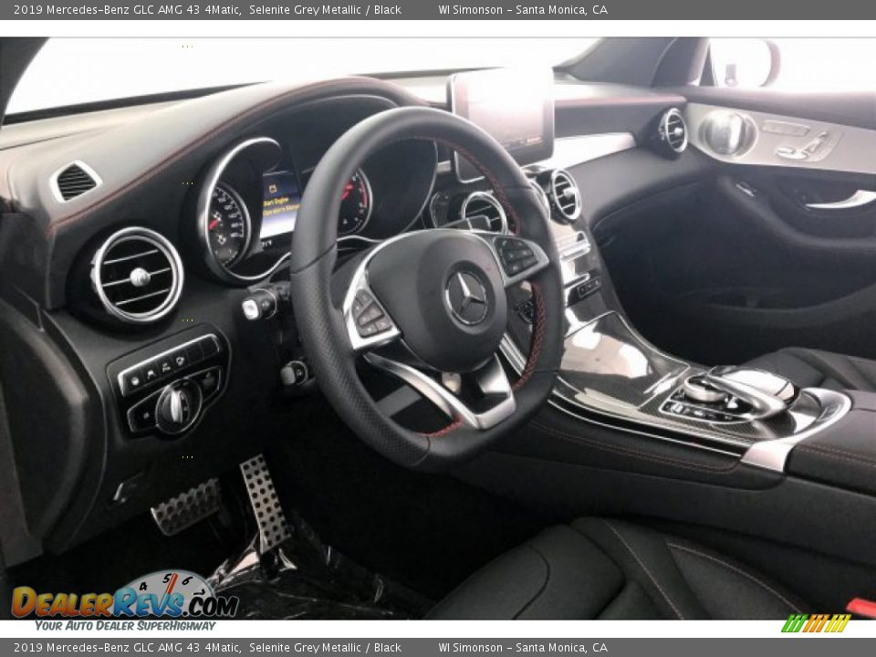 2019 Mercedes-Benz GLC AMG 43 4Matic Selenite Grey Metallic / Black Photo #4