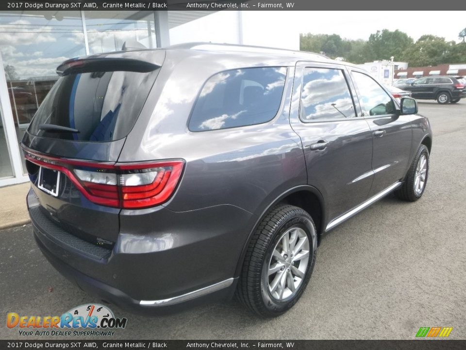 2017 Dodge Durango SXT AWD Granite Metallic / Black Photo #4