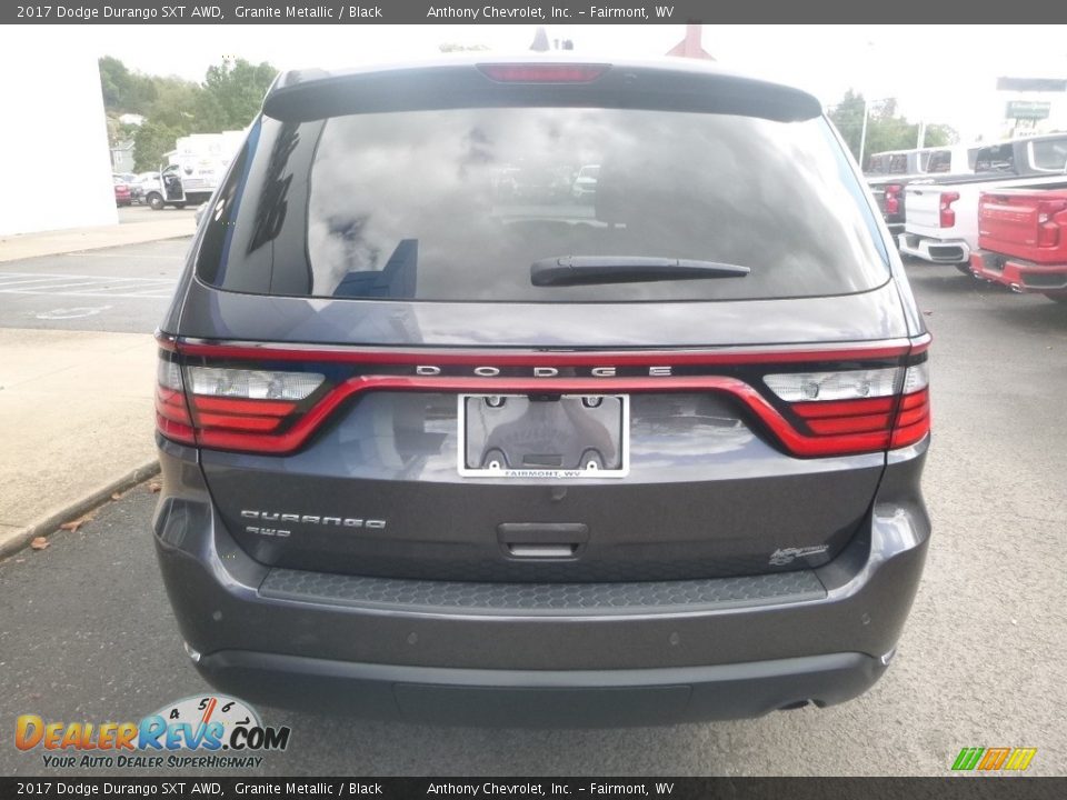 2017 Dodge Durango SXT AWD Granite Metallic / Black Photo #5