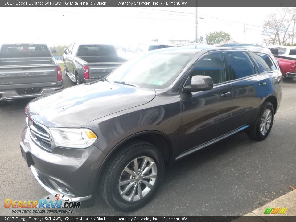 2017 Dodge Durango SXT AWD Granite Metallic / Black Photo #7