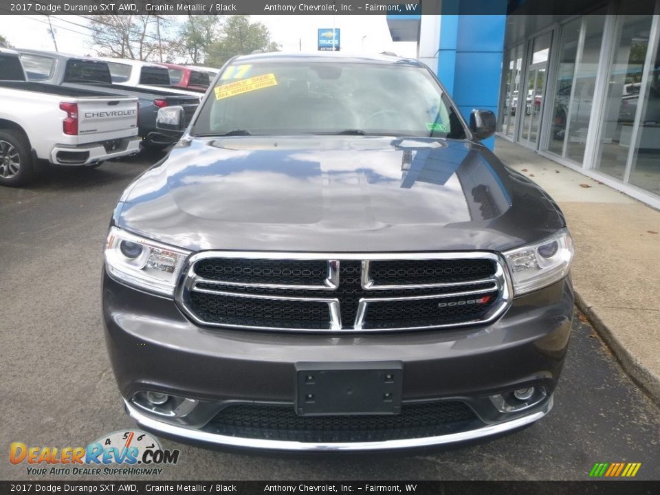 2017 Dodge Durango SXT AWD Granite Metallic / Black Photo #8