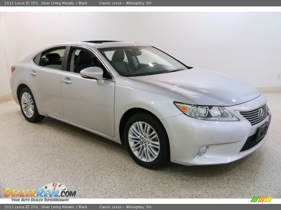 2013 Lexus ES 350 Silver Lining Metallic / Black Photo #1
