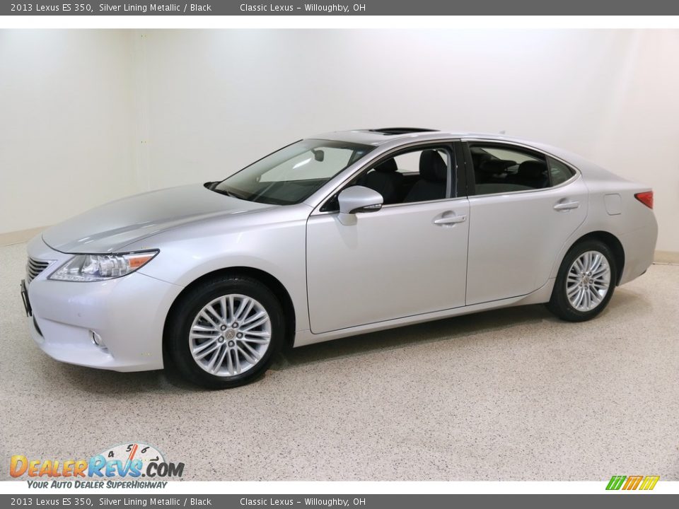 2013 Lexus ES 350 Silver Lining Metallic / Black Photo #3