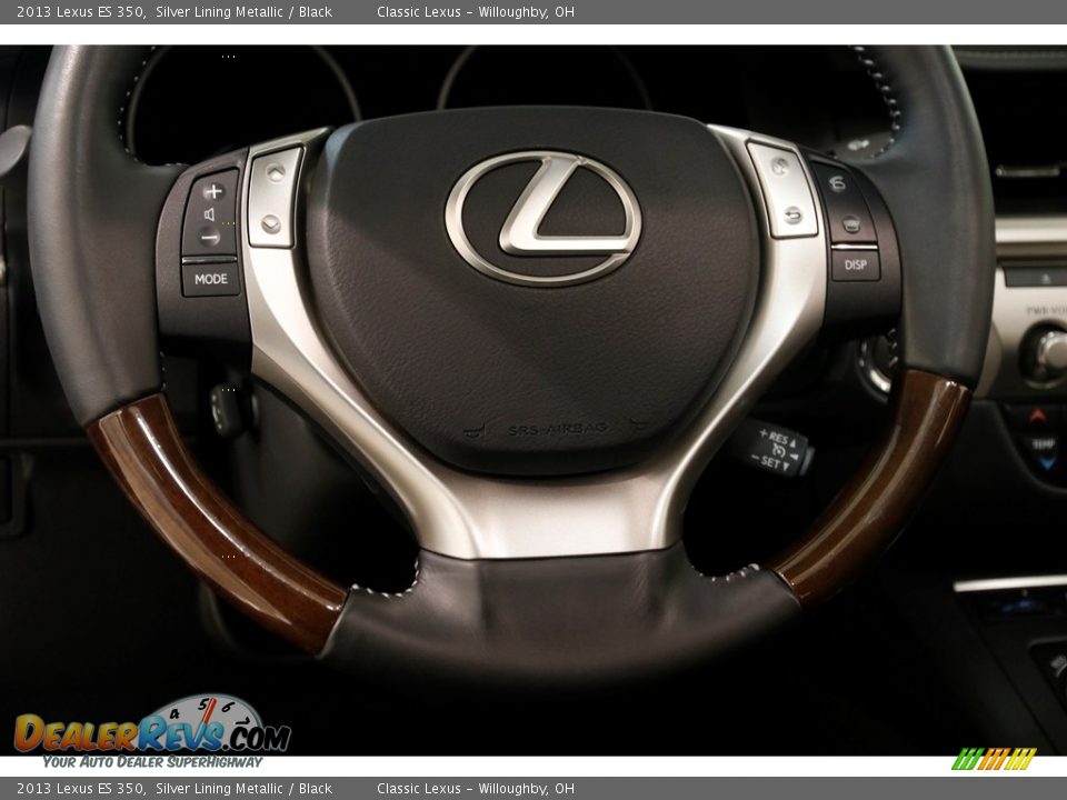 2013 Lexus ES 350 Silver Lining Metallic / Black Photo #7