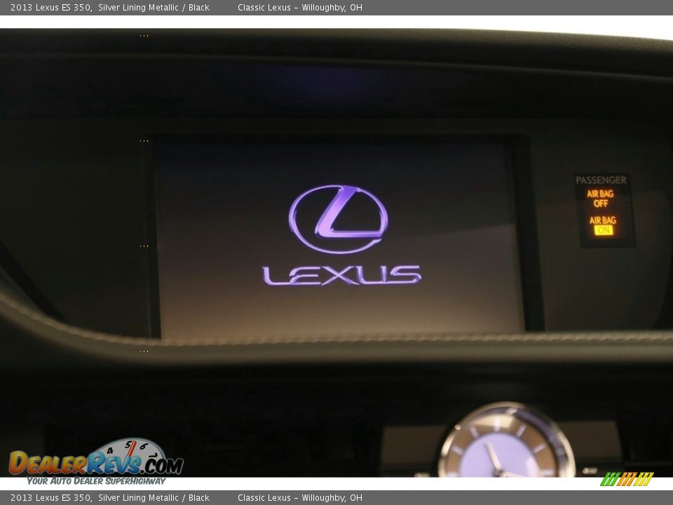 2013 Lexus ES 350 Silver Lining Metallic / Black Photo #10