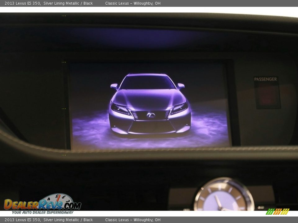 2013 Lexus ES 350 Silver Lining Metallic / Black Photo #11