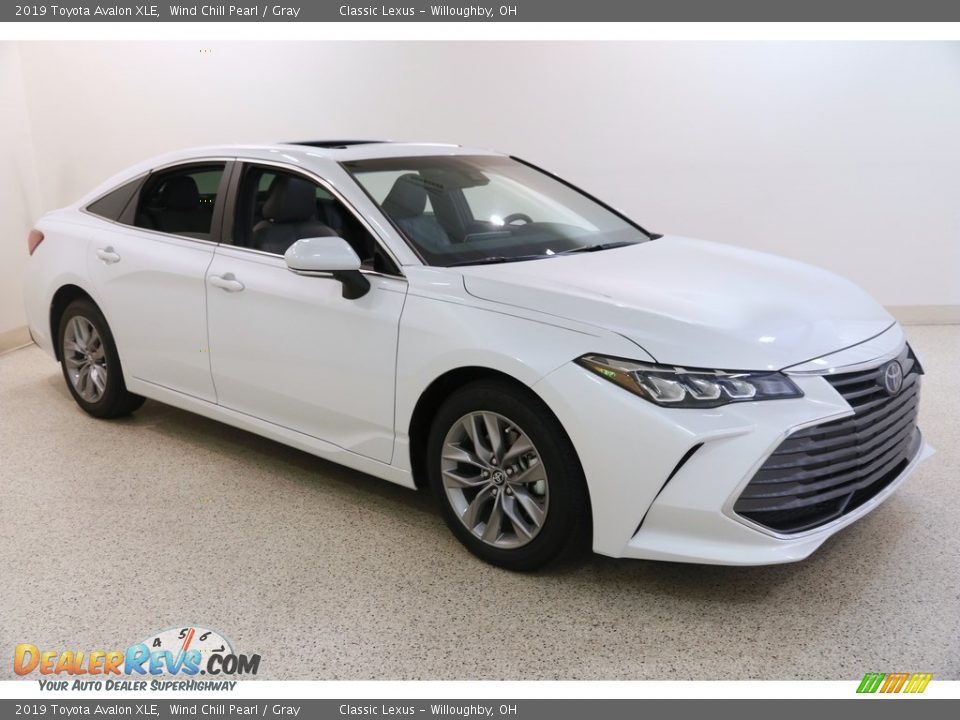 2019 Toyota Avalon XLE Wind Chill Pearl / Gray Photo #1