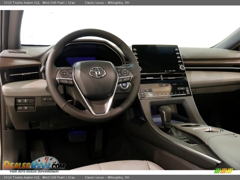 2019 Toyota Avalon XLE Wind Chill Pearl / Gray Photo #6