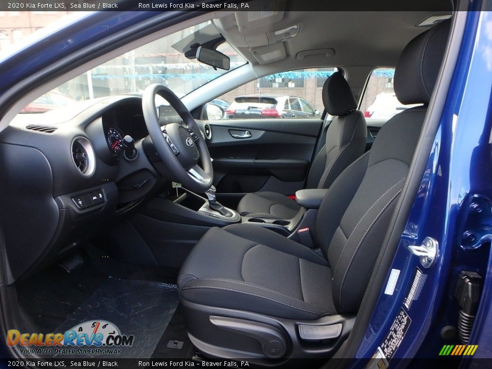 2020 Kia Forte LXS Sea Blue / Black Photo #12