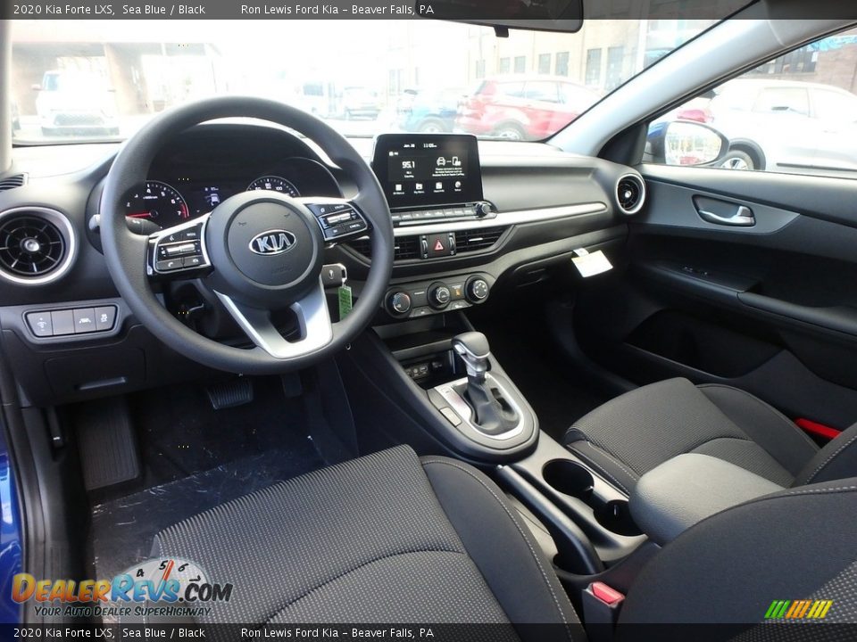 2020 Kia Forte LXS Sea Blue / Black Photo #14
