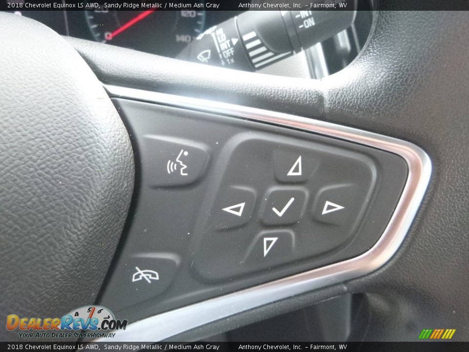 2018 Chevrolet Equinox LS AWD Sandy Ridge Metallic / Medium Ash Gray Photo #18