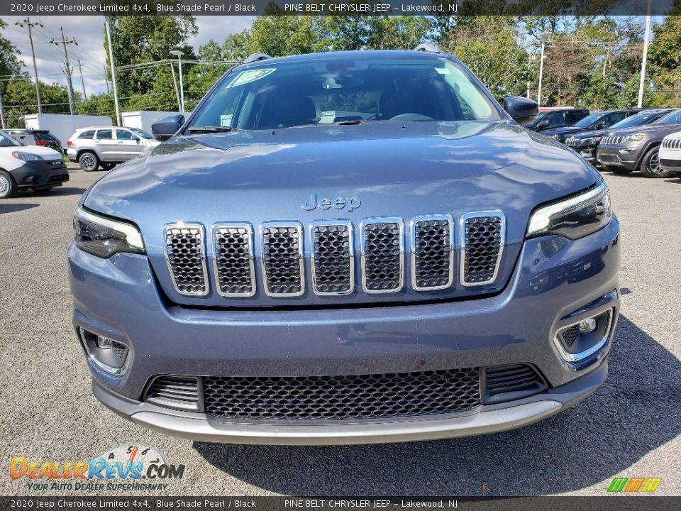2020 Jeep Cherokee Limited 4x4 Blue Shade Pearl / Black Photo #2