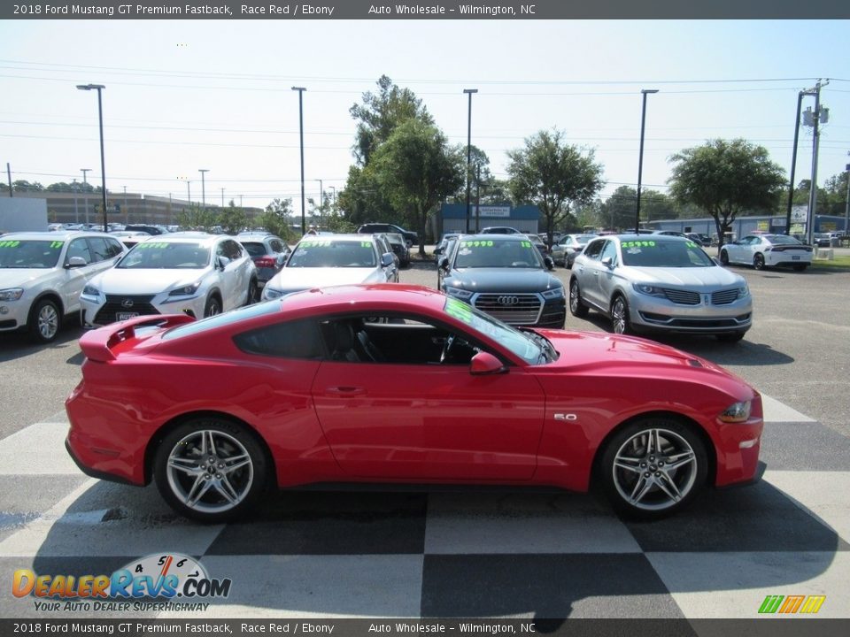 2018 Ford Mustang GT Premium Fastback Race Red / Ebony Photo #3