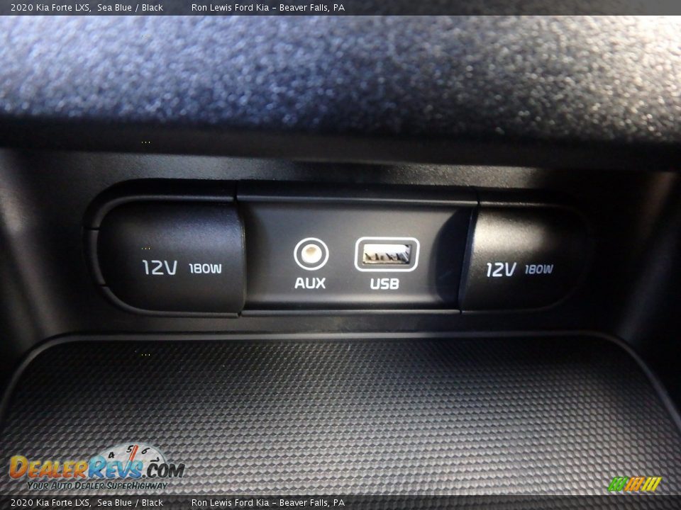 2020 Kia Forte LXS Sea Blue / Black Photo #19