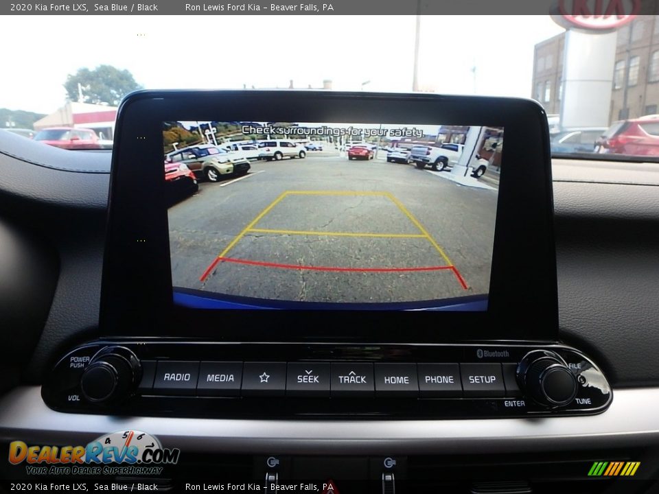 2020 Kia Forte LXS Sea Blue / Black Photo #20
