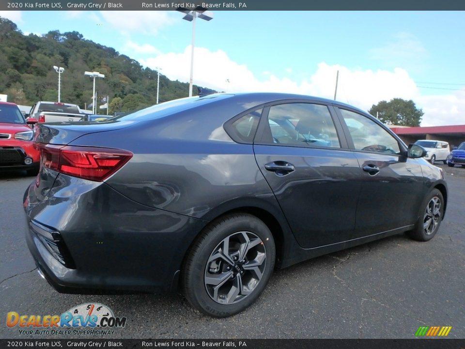 2020 Kia Forte LXS Gravity Grey / Black Photo #2