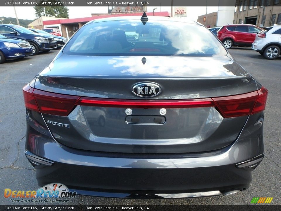 2020 Kia Forte LXS Gravity Grey / Black Photo #4