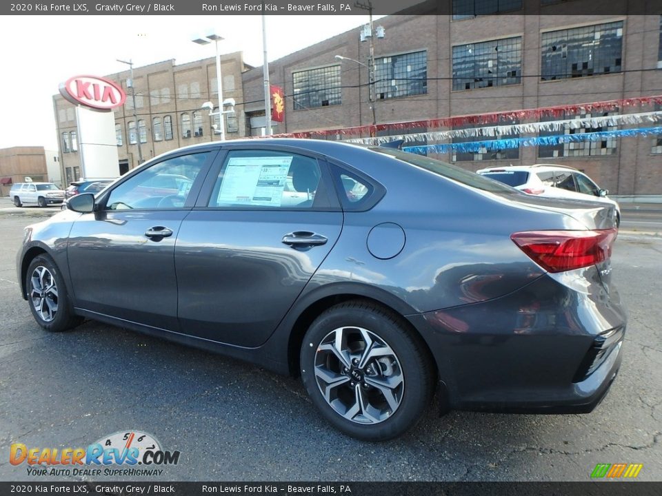 2020 Kia Forte LXS Gravity Grey / Black Photo #5