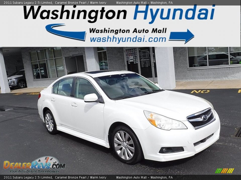 2011 Subaru Legacy 2.5i Limited Caramel Bronze Pearl / Warm Ivory Photo #1