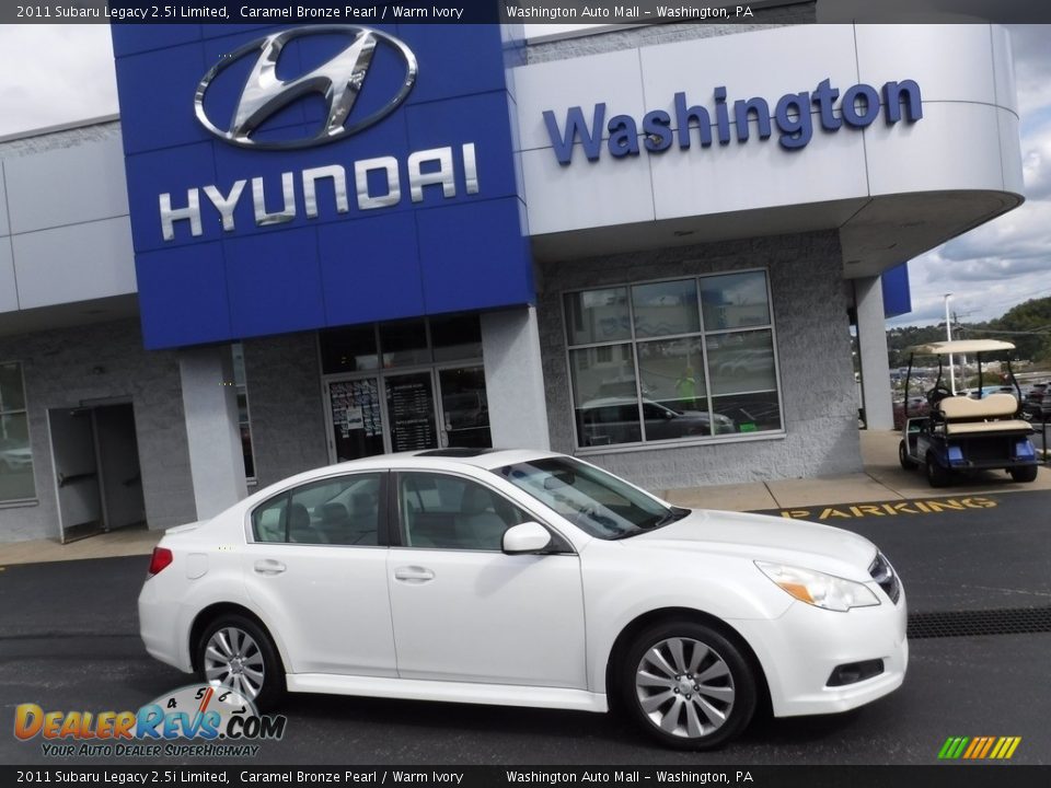 2011 Subaru Legacy 2.5i Limited Caramel Bronze Pearl / Warm Ivory Photo #2