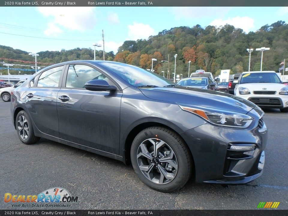 Gravity Grey 2020 Kia Forte LXS Photo #9