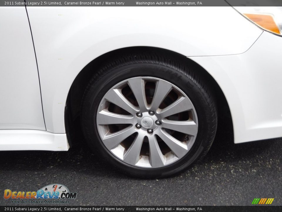 2011 Subaru Legacy 2.5i Limited Caramel Bronze Pearl / Warm Ivory Photo #3
