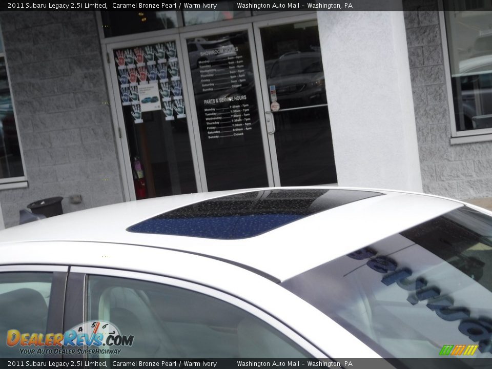 2011 Subaru Legacy 2.5i Limited Caramel Bronze Pearl / Warm Ivory Photo #4