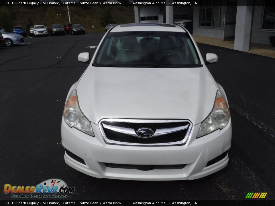 2011 Subaru Legacy 2.5i Limited Caramel Bronze Pearl / Warm Ivory Photo #5