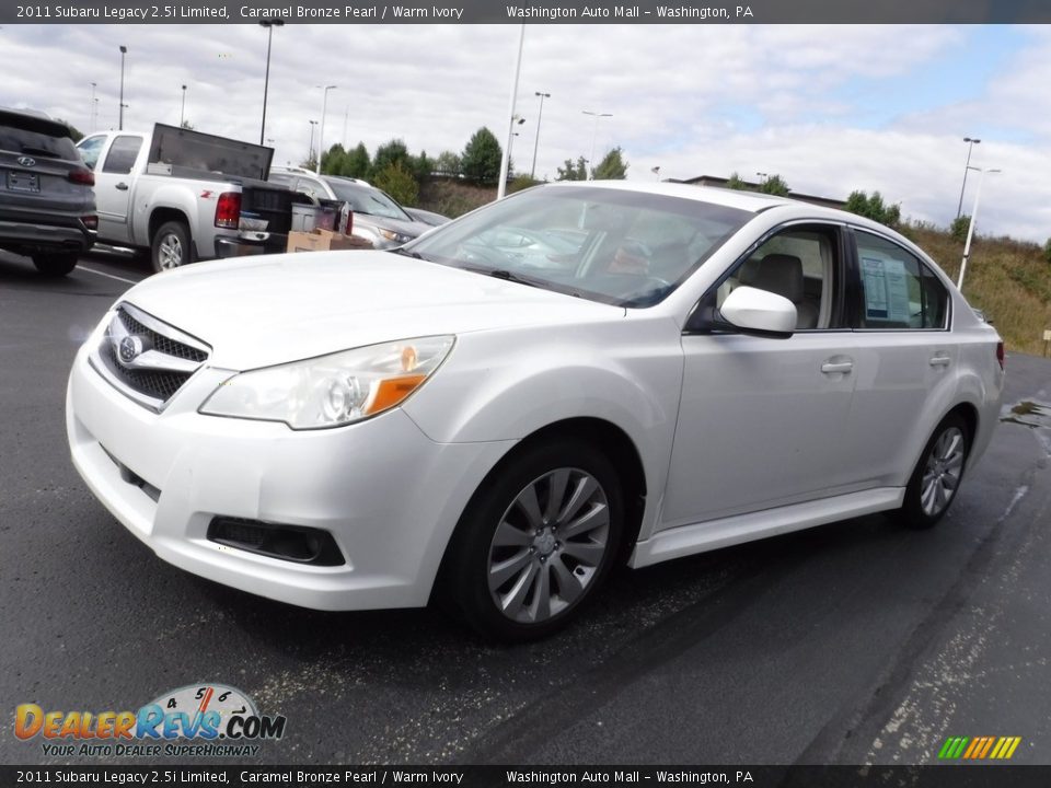2011 Subaru Legacy 2.5i Limited Caramel Bronze Pearl / Warm Ivory Photo #6