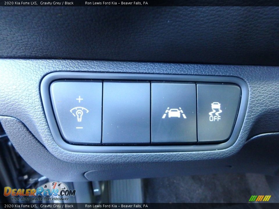 2020 Kia Forte LXS Gravity Grey / Black Photo #12
