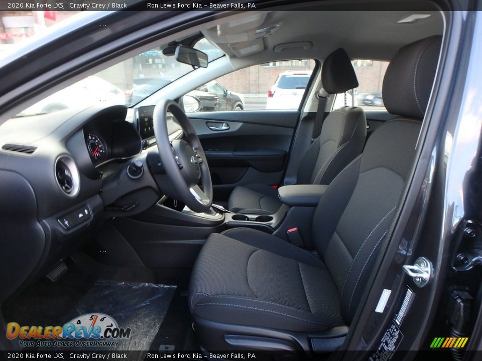 2020 Kia Forte LXS Gravity Grey / Black Photo #14