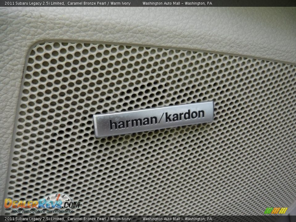 2011 Subaru Legacy 2.5i Limited Caramel Bronze Pearl / Warm Ivory Photo #17