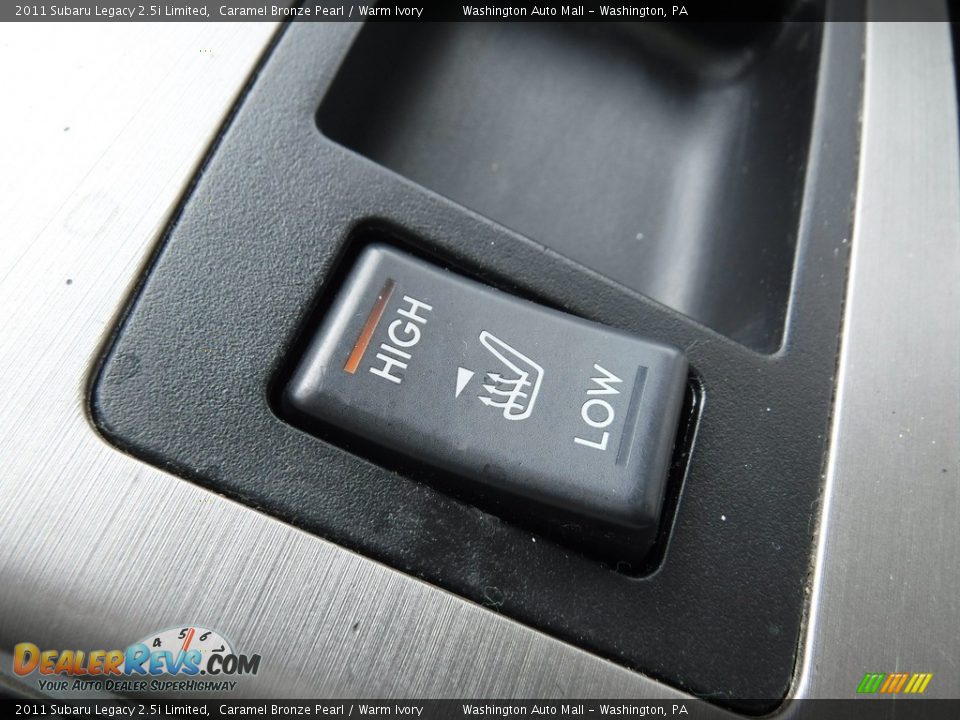 2011 Subaru Legacy 2.5i Limited Caramel Bronze Pearl / Warm Ivory Photo #20