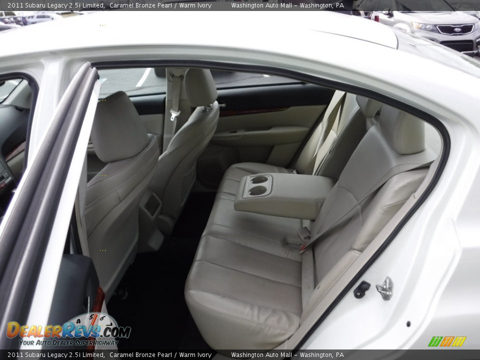 2011 Subaru Legacy 2.5i Limited Caramel Bronze Pearl / Warm Ivory Photo #25