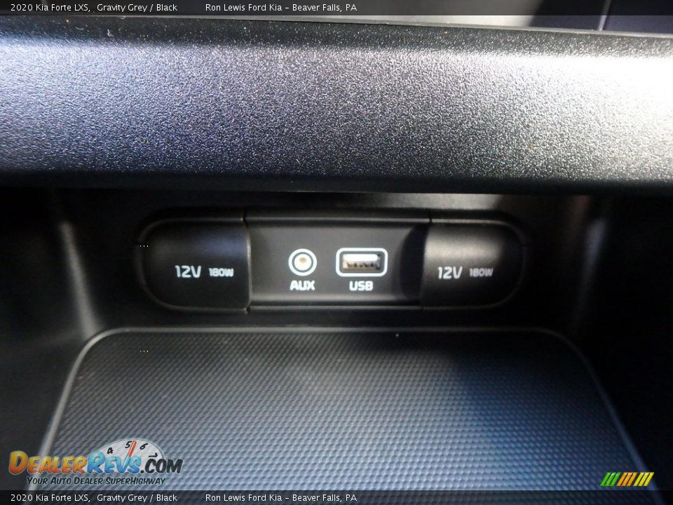 2020 Kia Forte LXS Gravity Grey / Black Photo #20