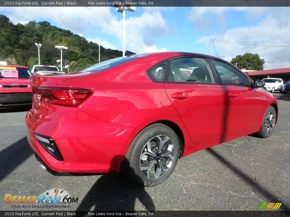 2020 Kia Forte LXS Currant Red / Black Photo #2