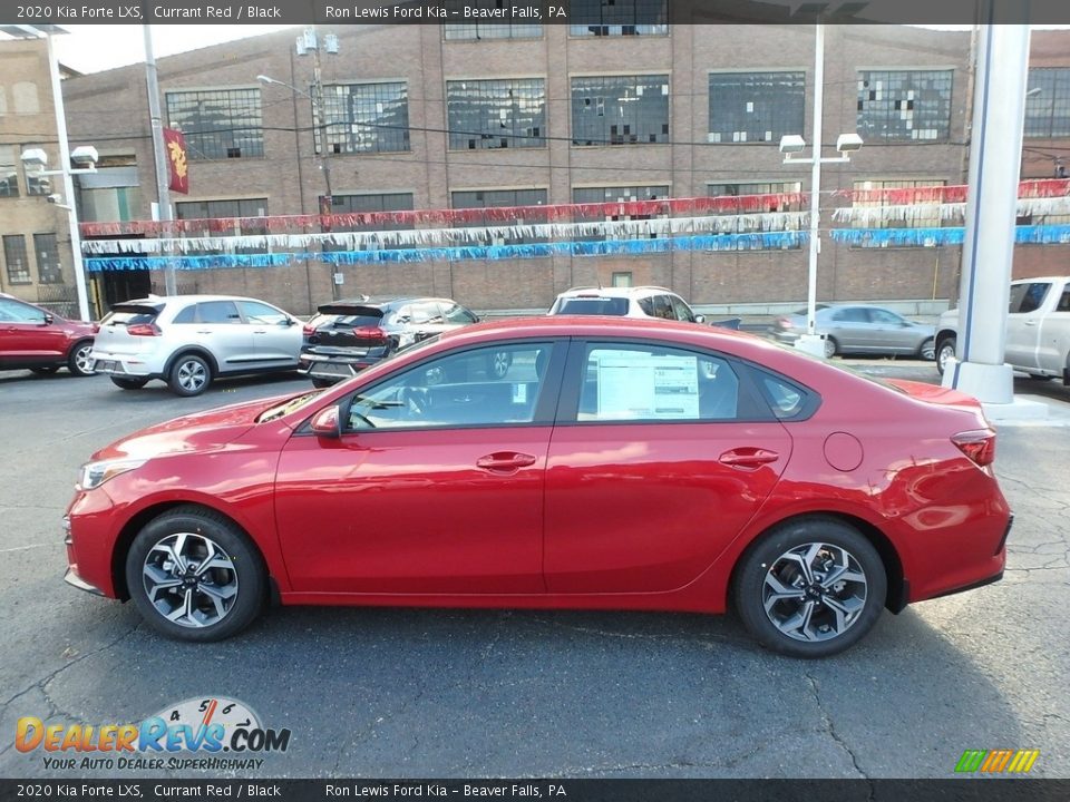 2020 Kia Forte LXS Currant Red / Black Photo #6