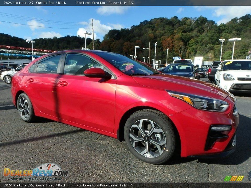 2020 Kia Forte LXS Currant Red / Black Photo #9