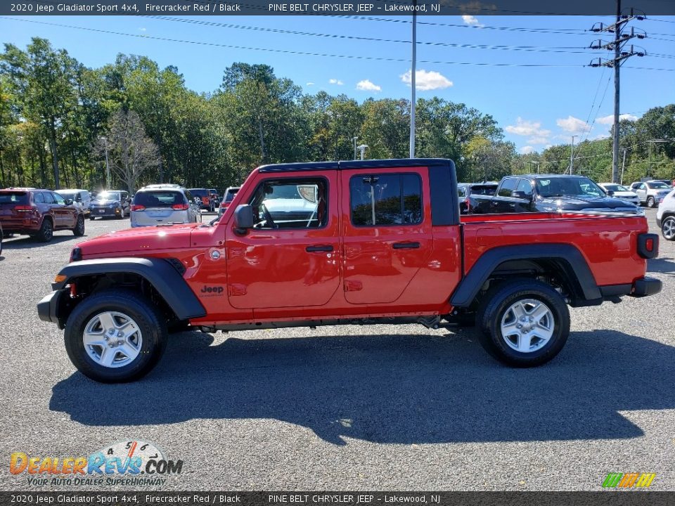 2020 Jeep Gladiator Sport 4x4 Firecracker Red / Black Photo #3