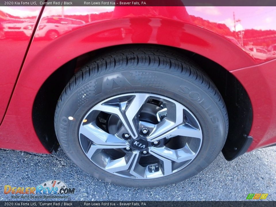 2020 Kia Forte LXS Currant Red / Black Photo #10