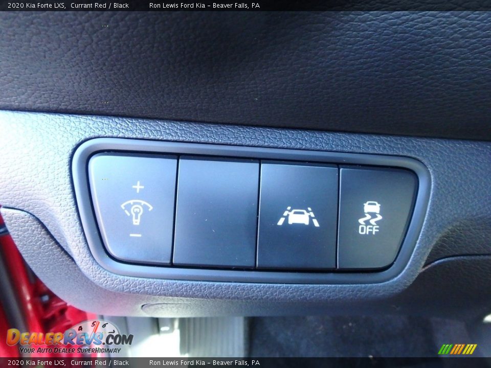 2020 Kia Forte LXS Currant Red / Black Photo #12
