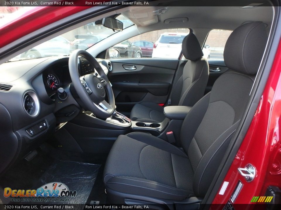 2020 Kia Forte LXS Currant Red / Black Photo #14