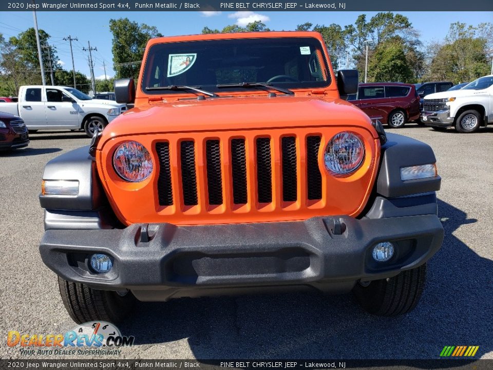 2020 Jeep Wrangler Unlimited Sport 4x4 Punkn Metallic / Black Photo #2