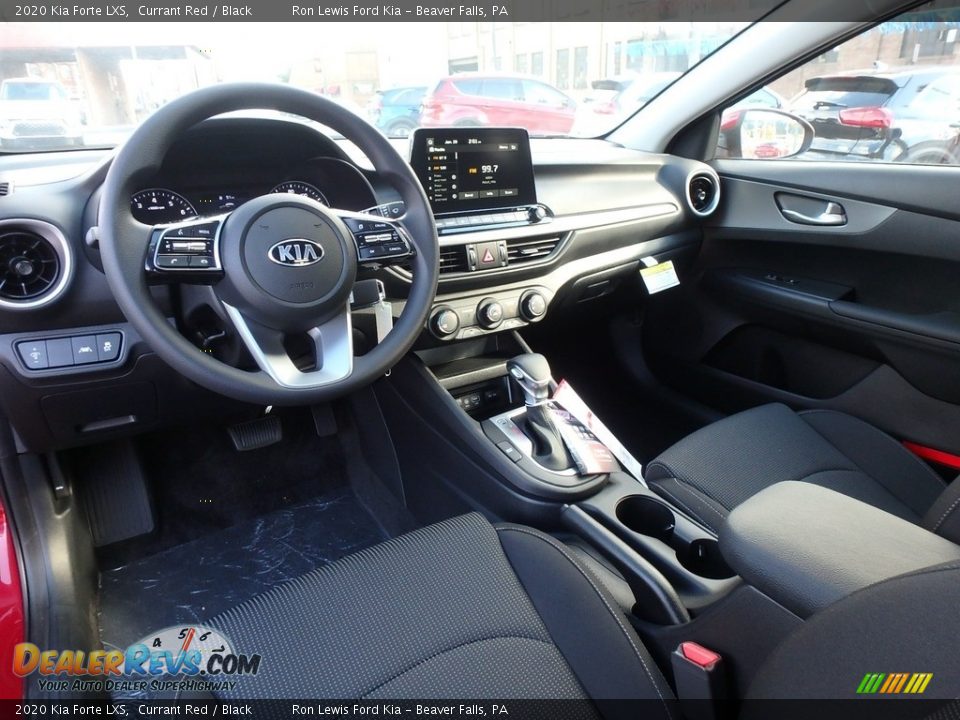 2020 Kia Forte LXS Currant Red / Black Photo #16