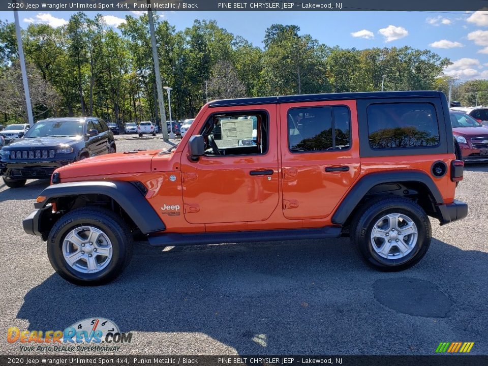 Punkn Metallic 2020 Jeep Wrangler Unlimited Sport 4x4 Photo #3