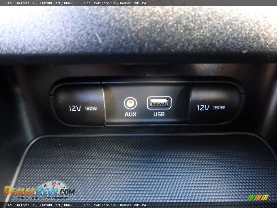 2020 Kia Forte LXS Currant Red / Black Photo #20