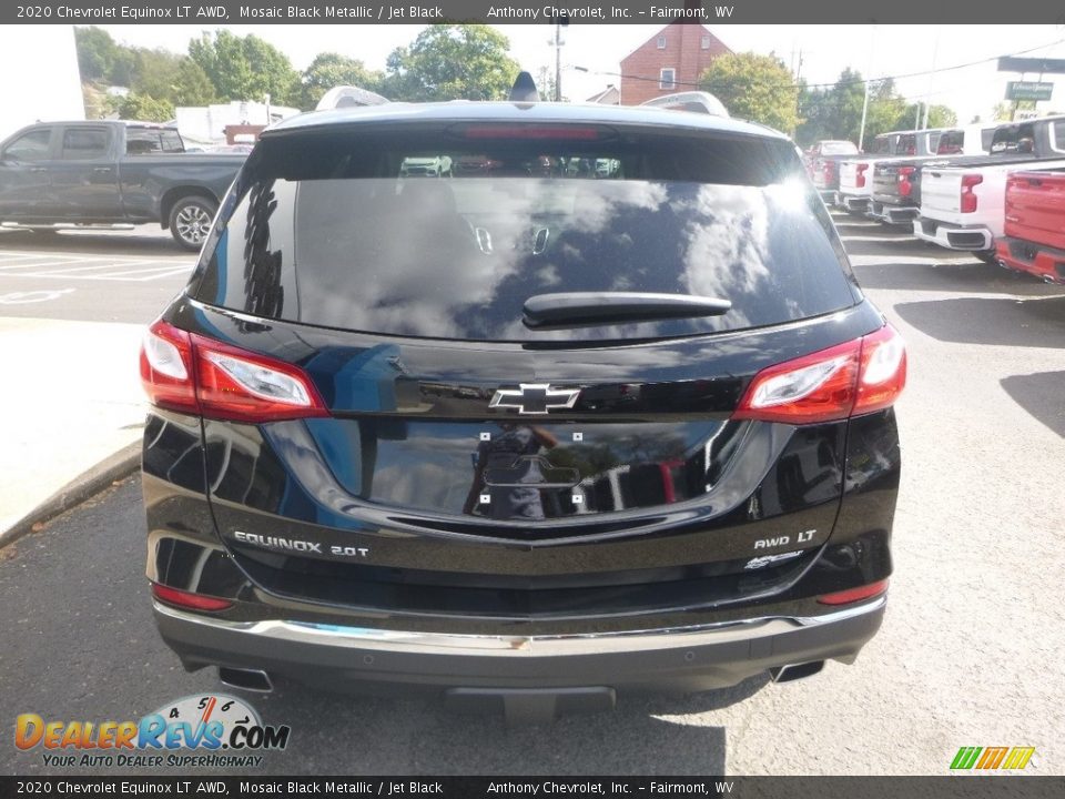 2020 Chevrolet Equinox LT AWD Mosaic Black Metallic / Jet Black Photo #5