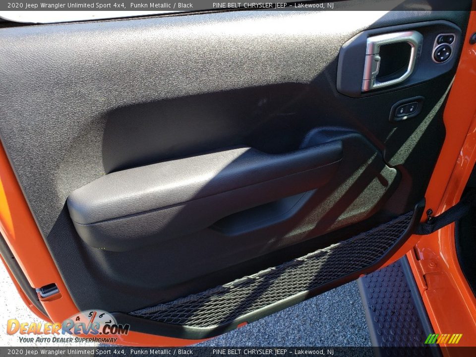 2020 Jeep Wrangler Unlimited Sport 4x4 Punkn Metallic / Black Photo #8