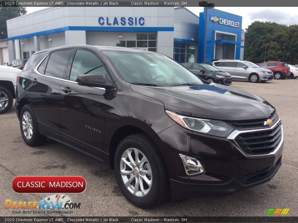 2020 Chevrolet Equinox LT AWD Chocolate Metallic / Jet Black Photo #1